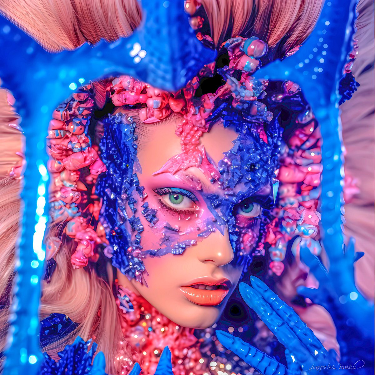 A beautiful creation 🌹

#cryptoart #digitalart #art #artist #AI #AIart #aiartist #galleryart #colors #midjourney #midjourneyart #artwork #igart #ANewLook #artistsoninstagram #artistsofinstagram #painting #aiartwork #aiartcommunity #gallery #artoftheday #jewelry  #Gm #beauty