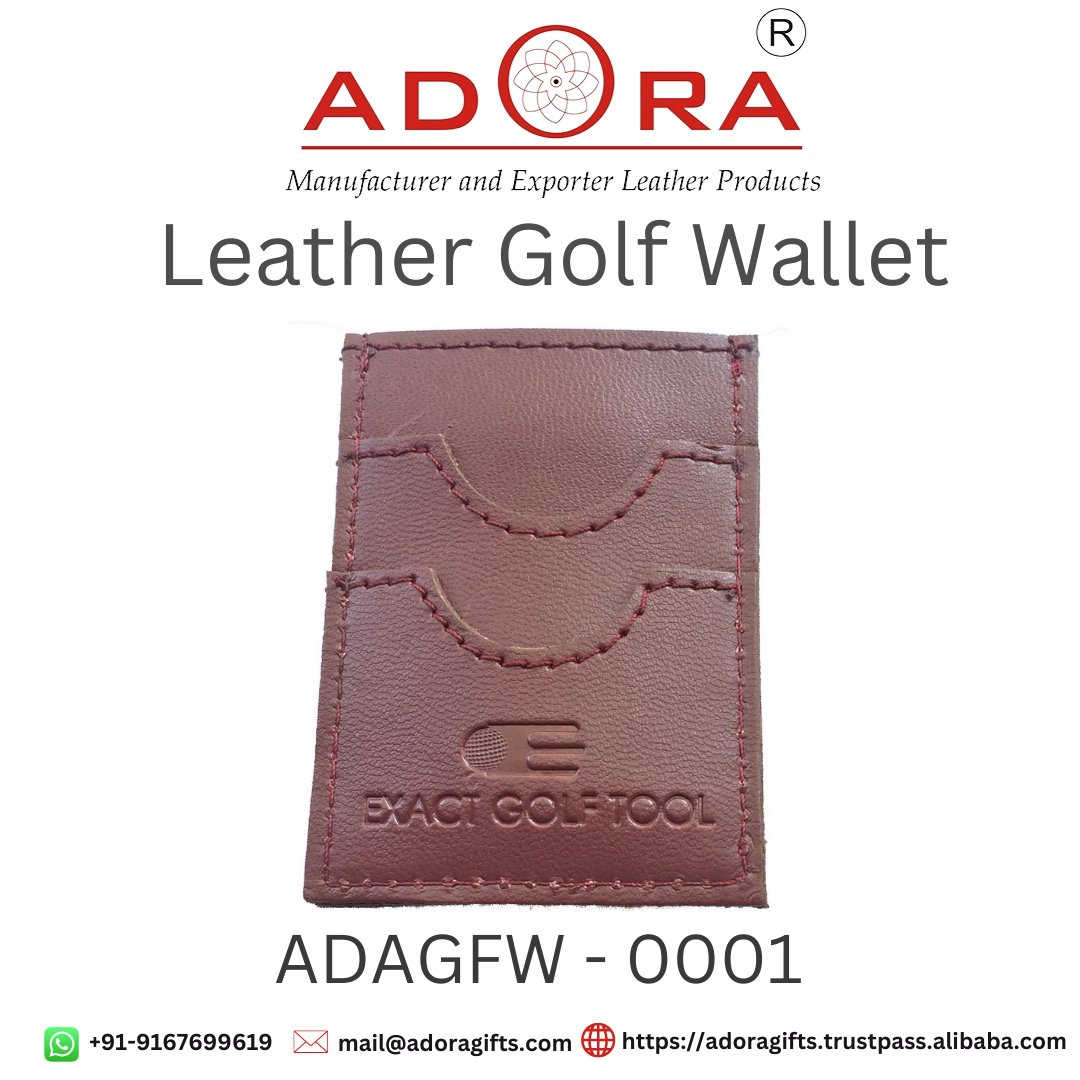 GiftsAdora's tweet image. Check out our selection of stylish and functional genuine leather golf wallets! Our wallets offer plenty of space to store your cards, cash,and golfing essentials, and provide a professional look and feel to your golfing wardrobe. #GolfingEssentials#GenuineLeather#golfwallet