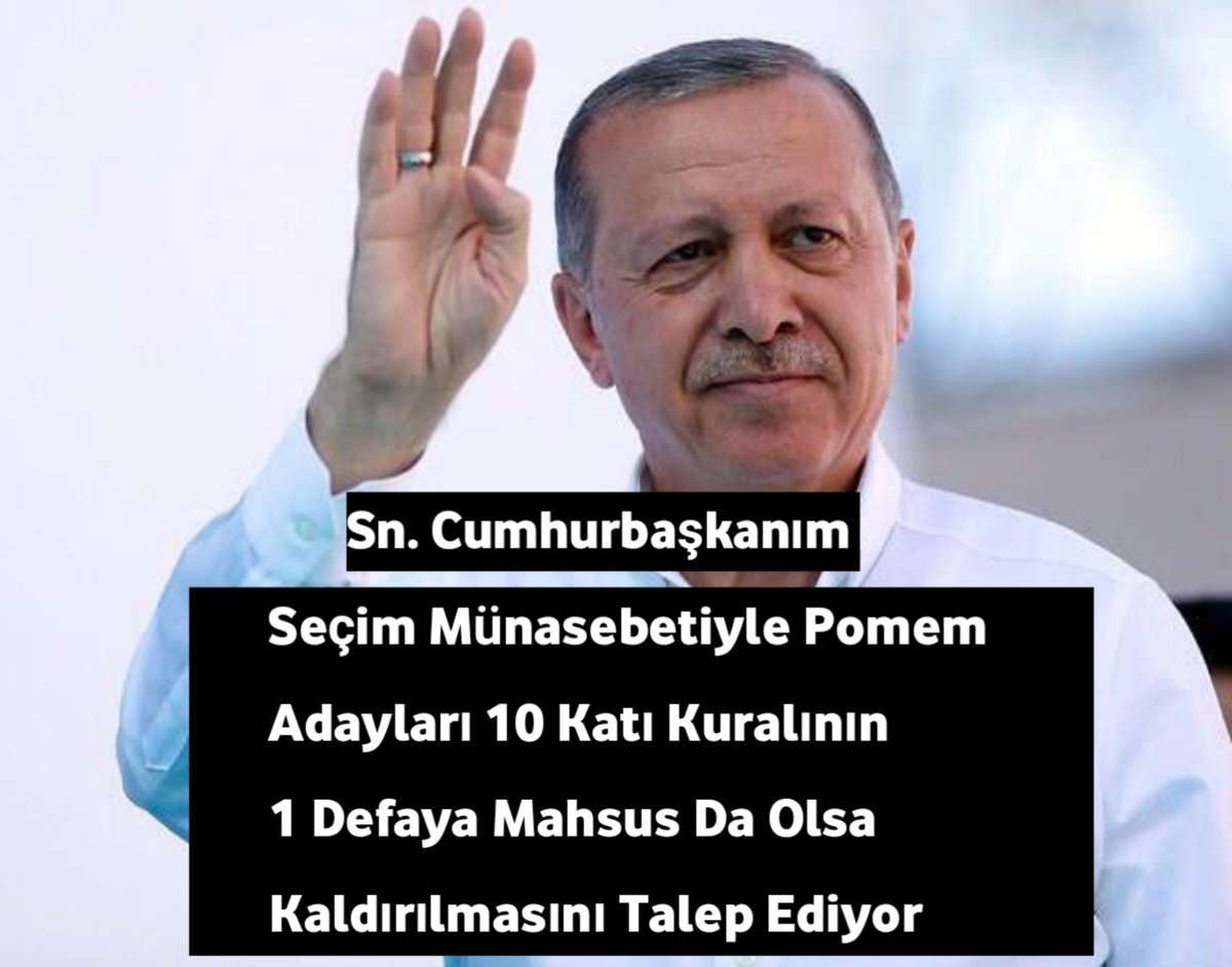 zehra (@zhrdemir123) on Twitter photo Sayin <a href="/RTErdogan/">Recep Tayyip Erdoğan</a>
30. Döneme 1 defaya mahsus kaldırin.
<a href="/suleymansoylu/">Süleyman Soylu</a>
#pomem10katınıkaldırın Sayin <a href="/RTErdogan/">Recep Tayyip Erdoğan</a>
30. Döneme 1 defaya mahsus kaldırin.
<a href="/suleymansoylu/">Süleyman Soylu</a>
#pomem10katınıkaldırın