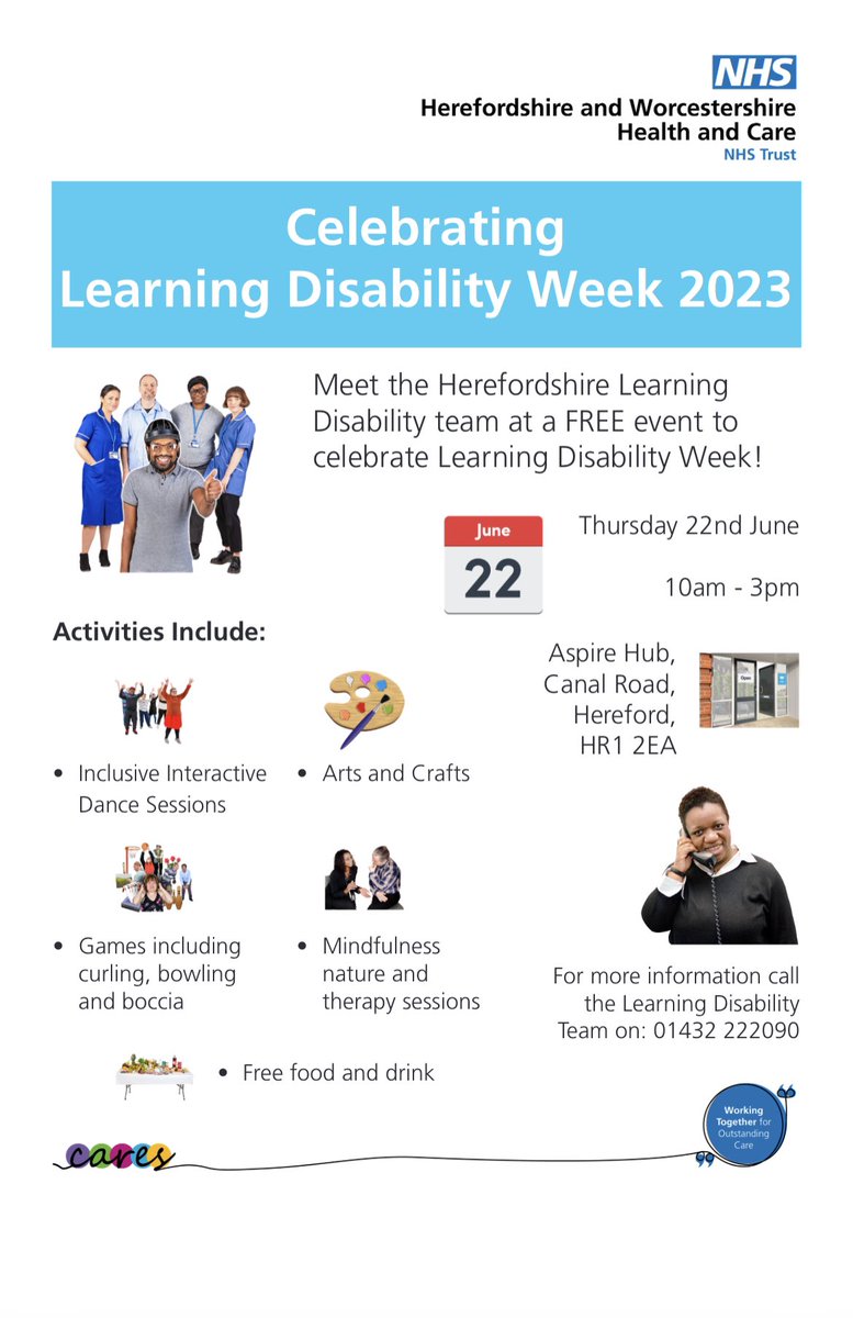 Come join us to celebrate Learning Disability week on Thursday 22nd June 2023! 😎🥳🤩☀️