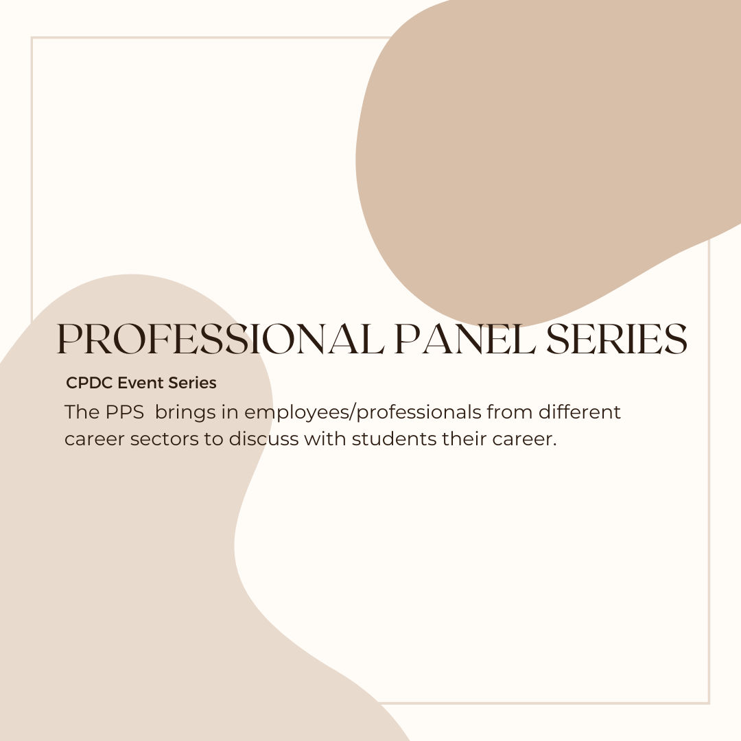 IUPCPDC's tweet photo. #WordoftheWeekWednesday
Let's tackle another CPDC acronym - PPS - which stands for professional panel series. Word on the street is that the CPDC gives students Chick-Fil-A at these events. 😆
#IUPStartsCareers https://t.co/2DMW7HWT0N