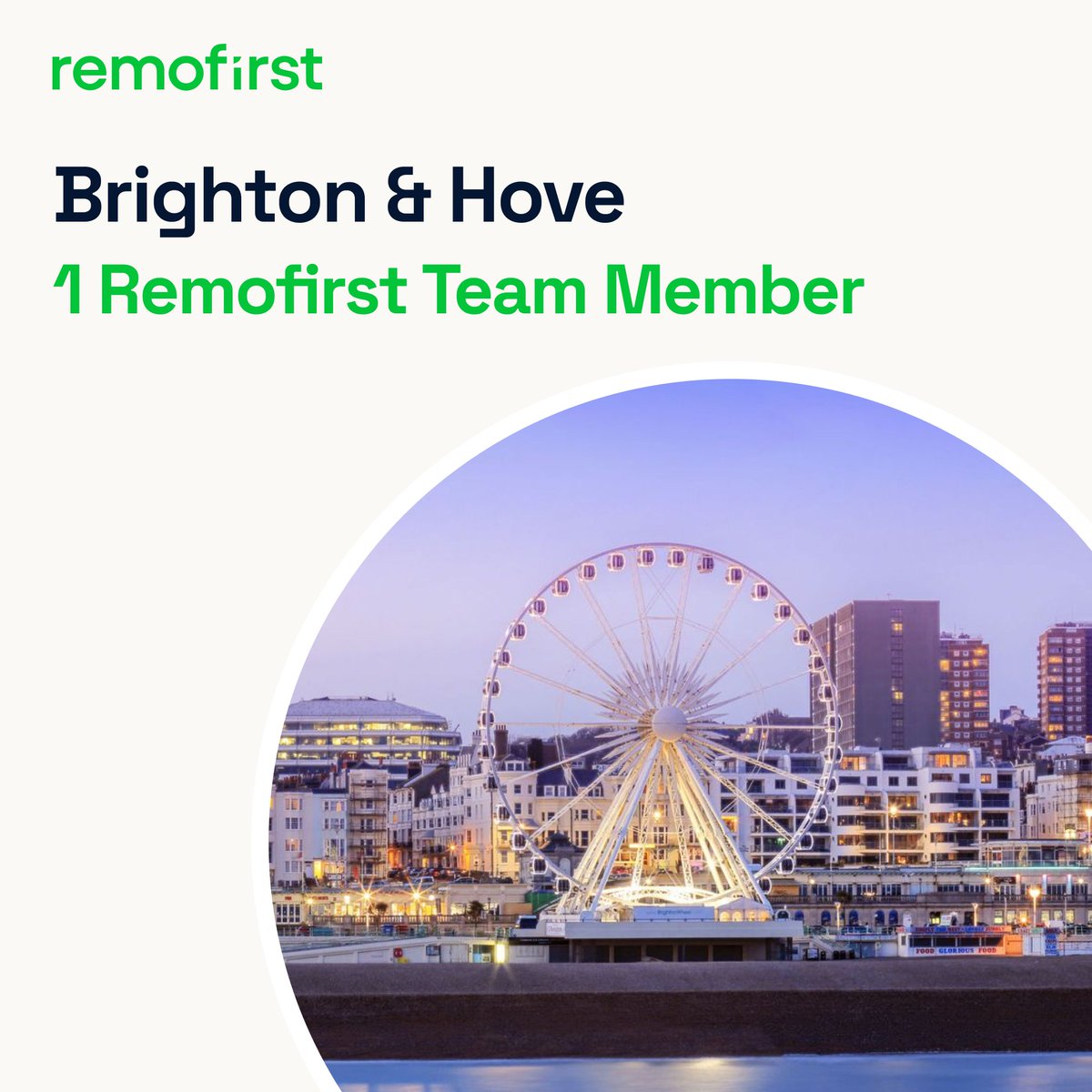 remof1rst's tweet photo. 🤗 Collaborating with employees internationally can allow you view the bigger picture when managing your business. 🌅 We’re thrilled to introduce our small, but mighty, Brighton & Hove team!
#freedomofwork #futureofwork https://t.co/fBp1QCQQXk