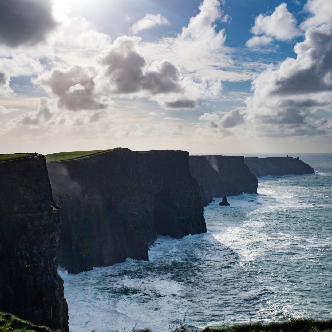 Now, THAT'S  a view...🌊

Do you think the Cliffs of Moher are the most beautiful place in Ireland? 

📍The Cliffs of Moher 

Courtesy of Sara Valenti 

#wildatlanticway #ireland #wildrovertours #ttot #rtw #travel #TravelMassive #TBEX #traveling #cliffsofmoher #wildroverdaytours