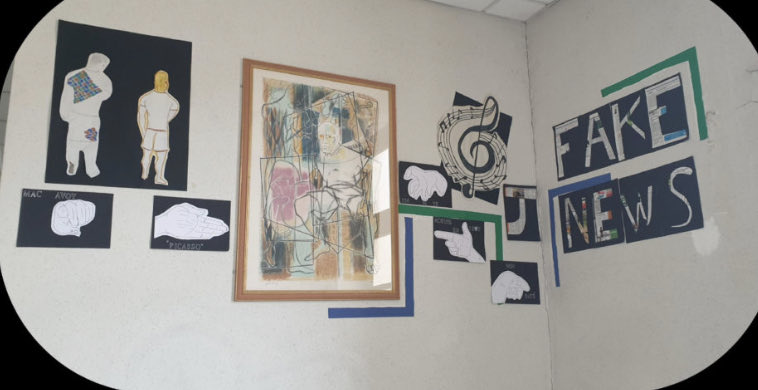 fabienvallier's tweet photo. Plaisir de découvrir à nouveau lors d’un examen Cappei la richesse incroyable des collections d’art du collège #ponsard de Vienne avec notamment un travail des élèves « d’encadrement » d’une œuvre https://t.co/KcQ3PxafH7 ⁦@patrice_gros⁩ https://t.co/6WztlFu2q5