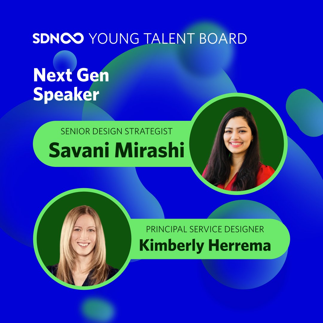 SDNetwork's tweet photo. 🙌 Meet our lineup of future-facing and future-changing SDN Next Gen Conference speakers, leading the charge of the next generation of service designers. It's not too late to register. Join us online on May 26 and 27!
#SDNNextGenCon #BeyondServiceDesignin2025 #NextGenSpeaker https://t.co/r1WoITo9iz
