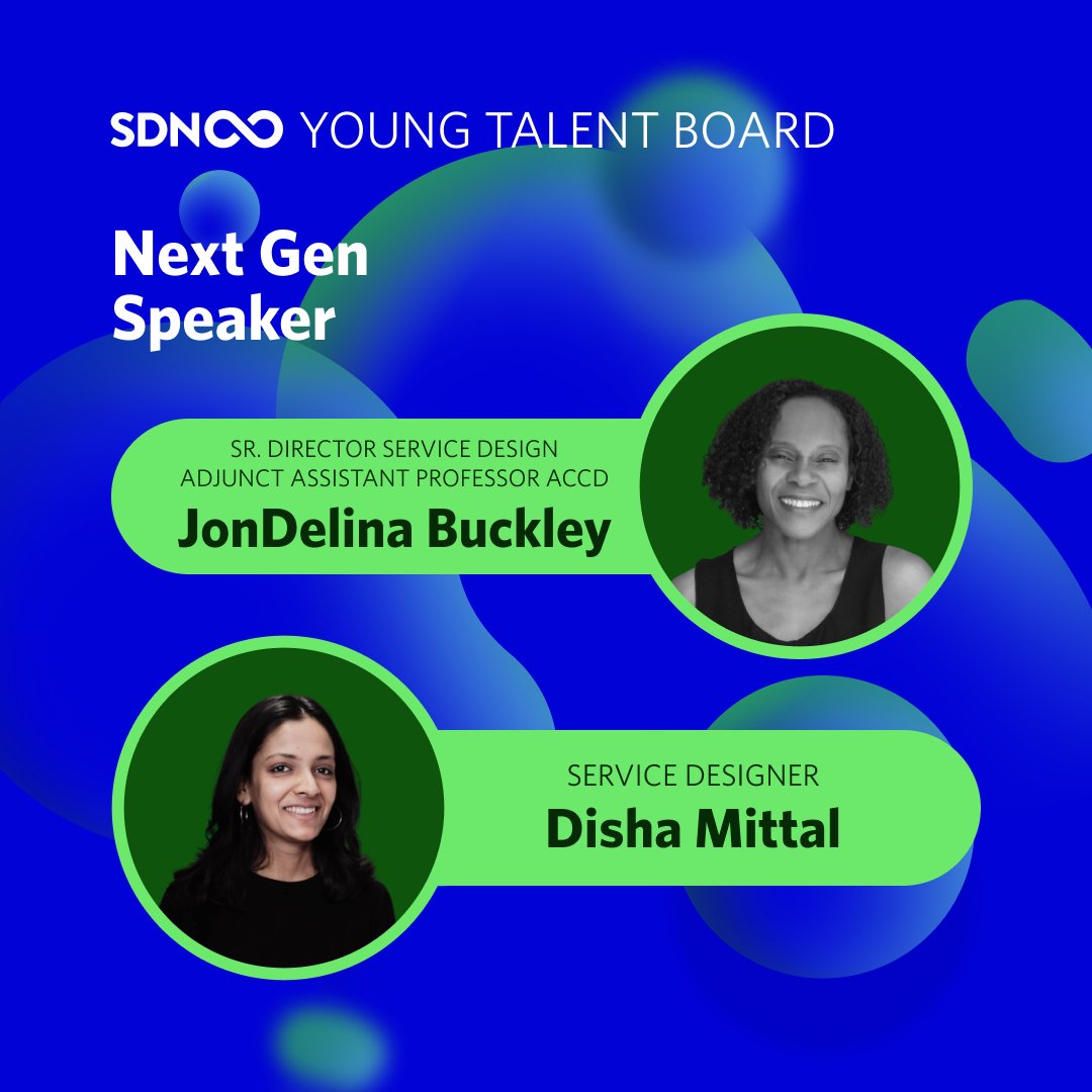 SDNetwork's tweet photo. 🙌 Meet our lineup of future-facing and future-changing SDN Next Gen Conference speakers, leading the charge of the next generation of service designers. It's not too late to register. Join us online on May 26 and 27!
#SDNNextGenCon #BeyondServiceDesignin2025 #NextGenSpeaker https://t.co/r1WoITo9iz