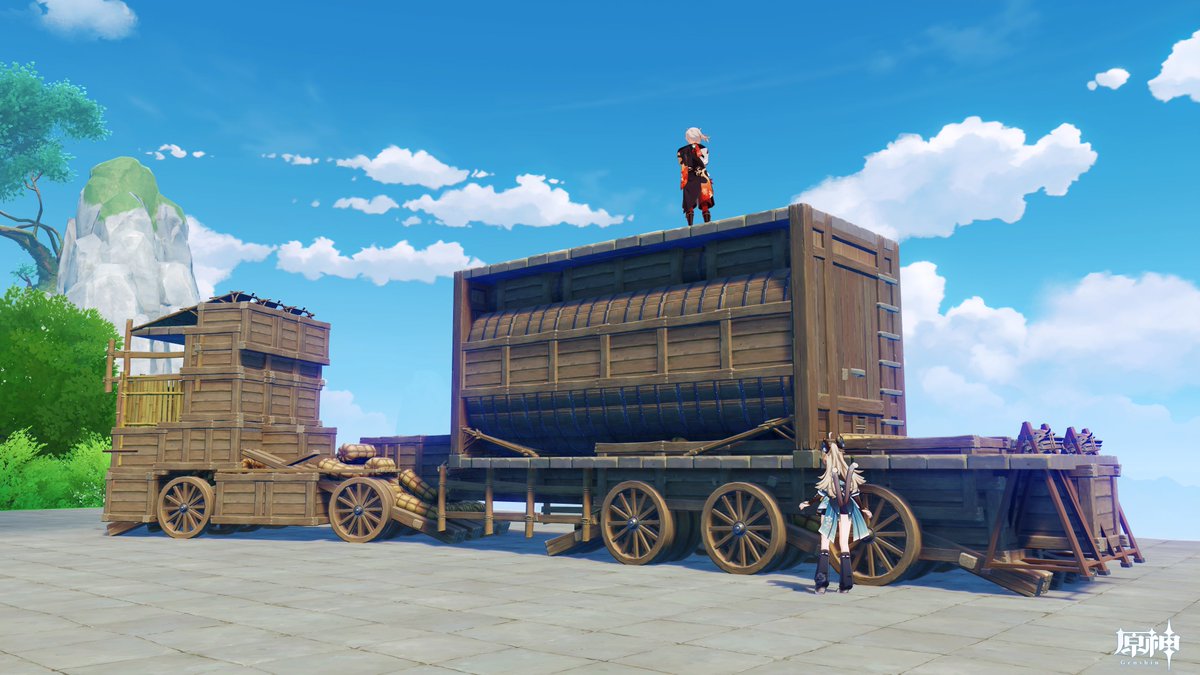 wuqith's tweet photo. 『化学物流』 - Chemical Tank Logistics
弊ワットではISOタンクコンテナによる化成品輸送が始まりました。
4枚目は比較用です。
#原神 #塵歌壺 #sereniteapot #原神ハウジング https://t.co/m0VjpNdhlG