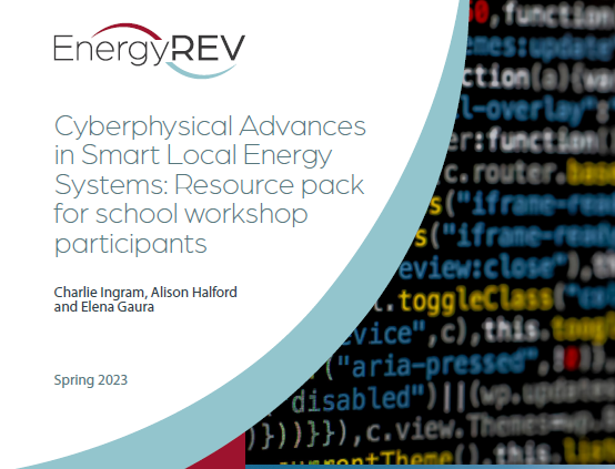 A resource pack for schools around Cyberphysical Advances in Smart Local Energy Systems has been released today @EnergyREV_UK @charlie_ingram3 @AlisonHalforda @GauraElena The toolkit to addresses a gap in school resources is available to understand smart local energy systems.