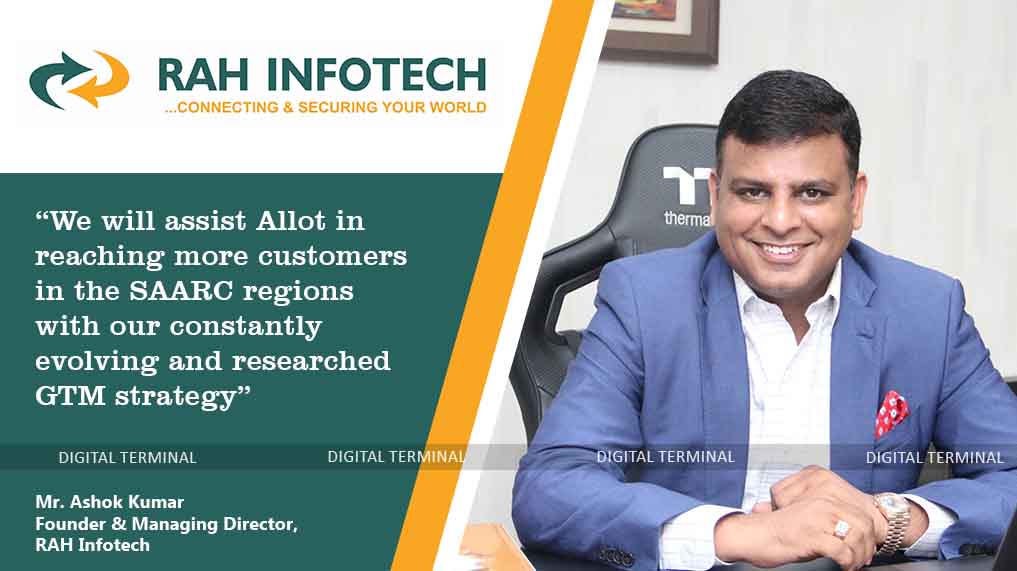 RAH Infotech Enters into Partnership with Allot

RAH Infotech announced its #association with Allot Ltd., a global provider of leading innovative network intelligence...

To Read Complete News👉digitalterminal.in/channel/rah-in…

#RAHInfotech #Allotltd #NetworkIntelligence