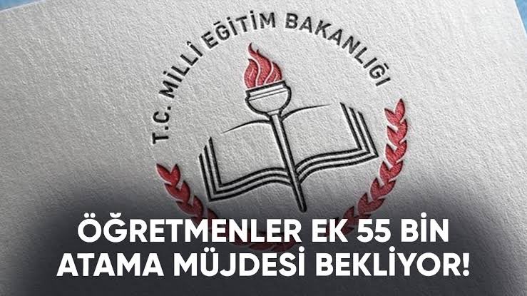 Öğretmenler olarak ilave 55 bin  atama talebimizi  yineliyoruz ve Türkiye Yüzyılı'na  toplamda 100 bin öğretmen ataması yakışır. 
@RTErdogan
@tcmeb 
@prof_mahmutozer
@CBegitimogretim
@ikalin1
@hasandogan
@fahrettinaltun #ReistenAdilEk55BinAtama