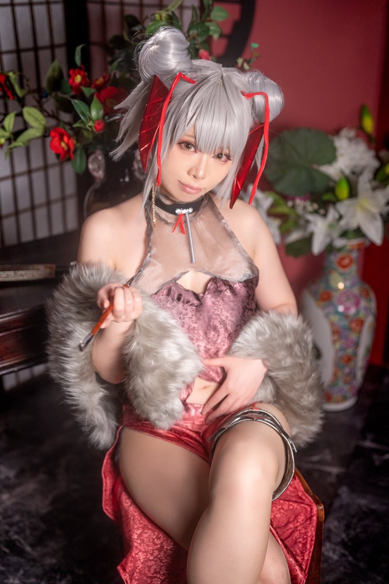nenekomura's tweet photo. ※コスプレ

【アークナイツ 明日方舟】
/W チャイナドレス 

📸photo &amp;レタッチ:アルコさん

#アークナイツ #明日方舟 #Arknights #cospaly https://t.co/MAb9bYqEgZ