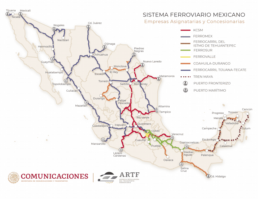 galvanochoa's tweet photo. López Obrador preguntó ayer en la mañanera: ¿cuánto pagaron los empresarios que resultaron favorecidos al privatizarse los ferrocarriles nacionales? Se repartieron 22 mil kilómetros en toda la República. 

👉https://t.co/axrXtfzGl6 https://t.co/Pi4EylEM4W