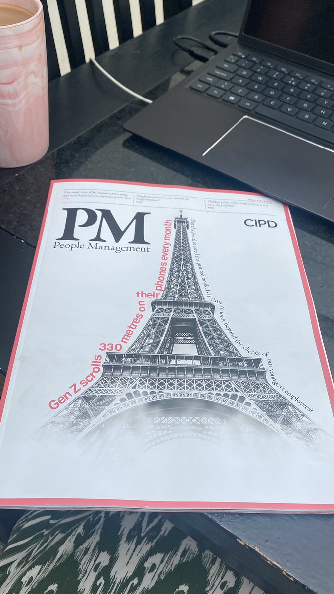 A typically busy morning in the life of HR but there is always time for a read of @PeopleMgt #HR #hrcommunity #HRmanagers #training #employment #news #law #wednesdaythought #morning #development #employeeengagement