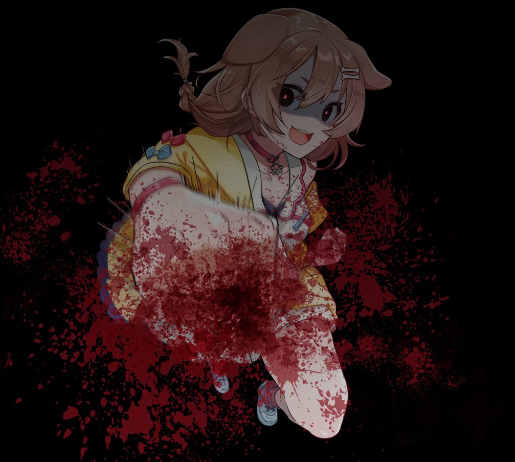 戌神ころね 「【skeb】 これはハンガーEXニキ(@ hanger_EX)からリクエストされ」|水火ミミック🎪のイラスト