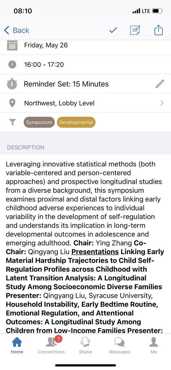 qingyang's tweet photo. If you attend #aps23dc and interested to explore more about how early material hardship impact children’s self-regulation &amp; how early social-ecological factors influence adolescent sexual behaviors by using person-centered approach, check out my presentation in symposium! https://t.co/q4evK1oMeI