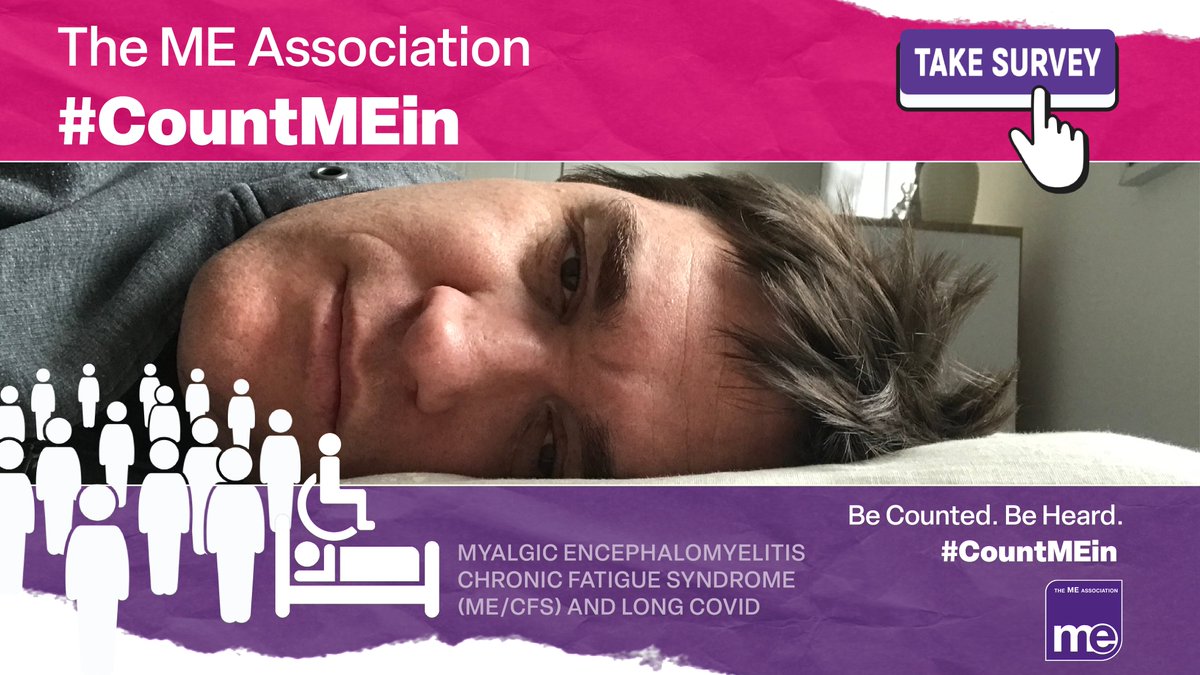 Support the ME Association's #CountMEin campaign - please keep sharing, thank you! 

A major campaign to reach people living in the UK, Channel Islands, or Isle of Man, who think they might be affected by symptoms – or who have a diagnosis – of #MECFS or #LongCovid   

Take the…