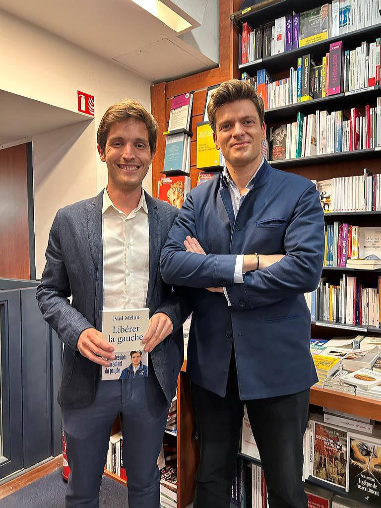 Florian Porta-Bonete (@floportabonete) on Twitter photo Le lancement du dernier livre de <a href="/PaulMelun/">Paul Melun</a>, c'était hier soir, avec
des débats passionnés pour "Libérer la gauche"...et renouer, enfin, avec sa grande histoire populaire.
@SouverainsDem1 @jeunes_SD Le lancement du dernier livre de <a href="/PaulMelun/">Paul Melun</a>, c'était hier soir, avec
des débats passionnés pour "Libérer la gauche"...et renouer, enfin, avec sa grande histoire populaire.
@SouverainsDem1 @jeunes_SD