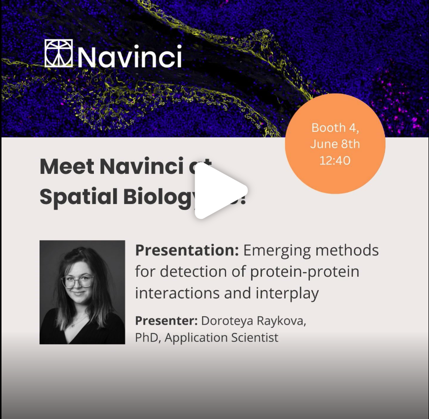 #spatialbiology fans, join us at the Oxford global Spatial Biology US 2023 in Boston on June 8th and 9th, where Navinci proudly serves as a Silver Sponsor! Don't miss the opportunity to meet our exceptional team!
#OmicsSeries23 #SpatialResearch #SpatialTechnologies