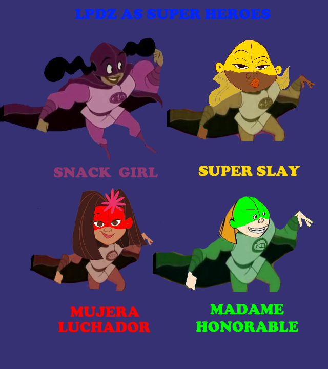 LPDZ FROM THE PROUD FAMILY AS SUPER HEROES
#theproudfamily #proudfamily #theproudfamilylouderandprouder #louderandprouder
