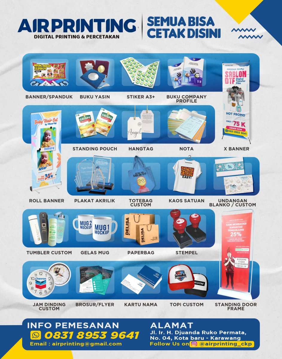 Gass promo habis habisan di airprinting cikampek (sukaseuri) 👌