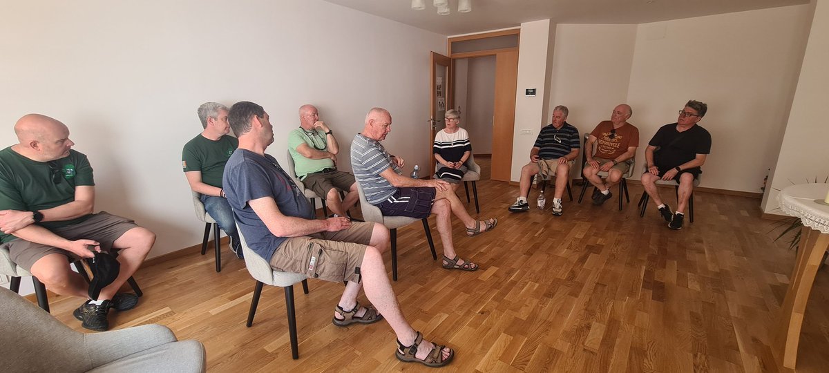 Thanks to Sr. Mary Murphy at the FCJ convent in Bucharest for the tea and respite this morning from the Blue Knights Ireland 1 Law Enforcement motorcycle Club on our way to Istanbul. We really appreciate you taking the time to meet us. <a href="/laurelhillsec/">Laurel Hill Secondary School FCJ</a> <a href="/LHCfcj/">Laurel Hill Coláiste</a> <a href="/Pat_Shortt/">Pat Shortt</a>