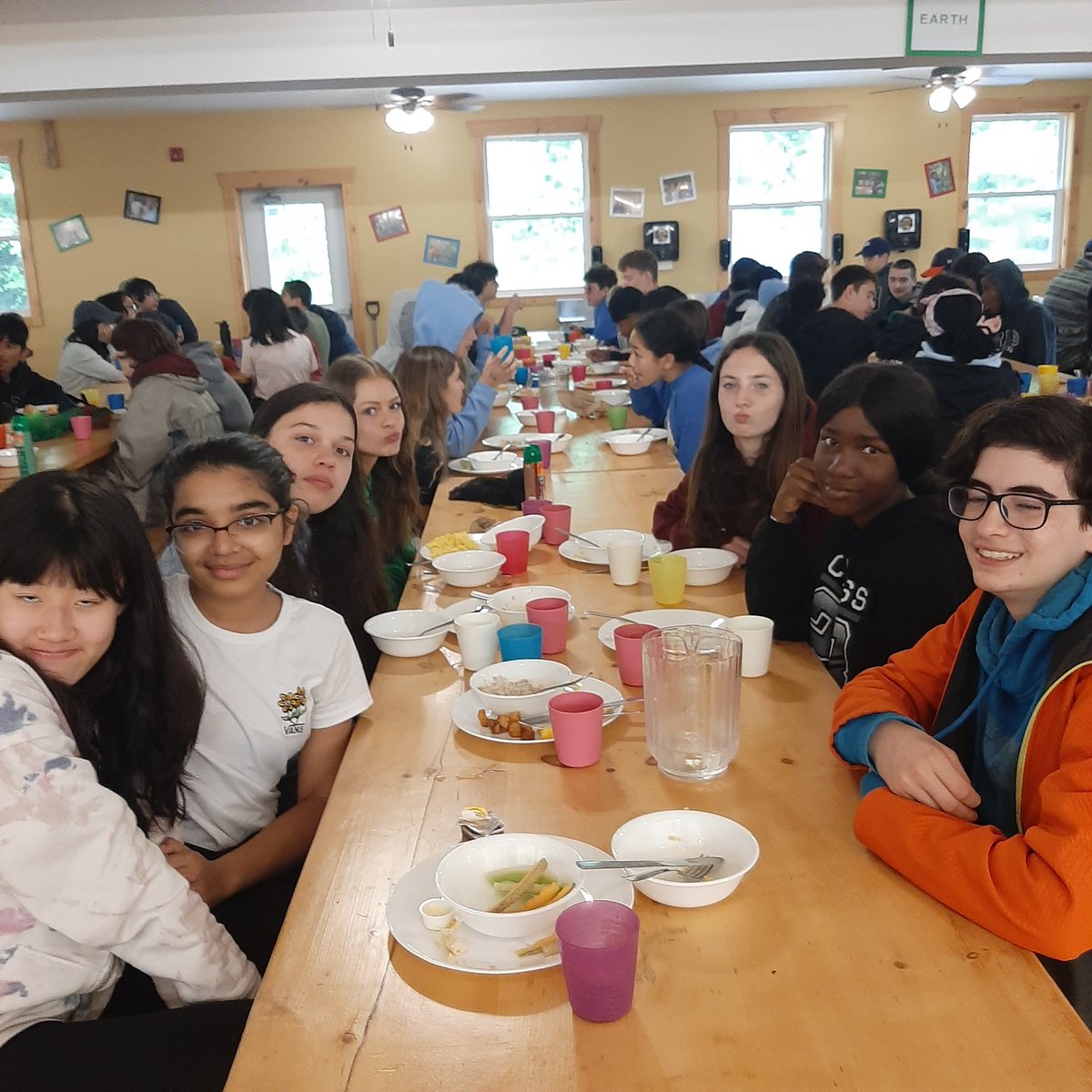 grade8gifted's tweet photo. Good morning. We're  off to canoeing and aerial park today. https://t.co/ki6X6q013S