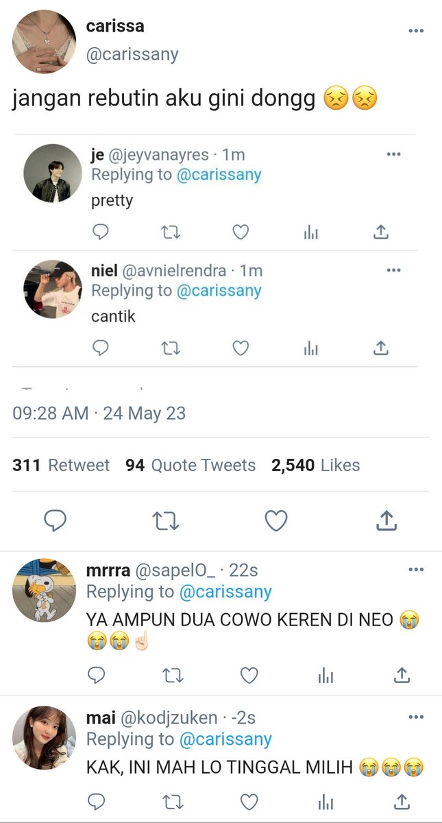 nojeraloff's tweet photo. When carissa malu

Jeno ft. Jaemin &amp; Haechan few tweet au https://t.co/5WhoKKRAs2