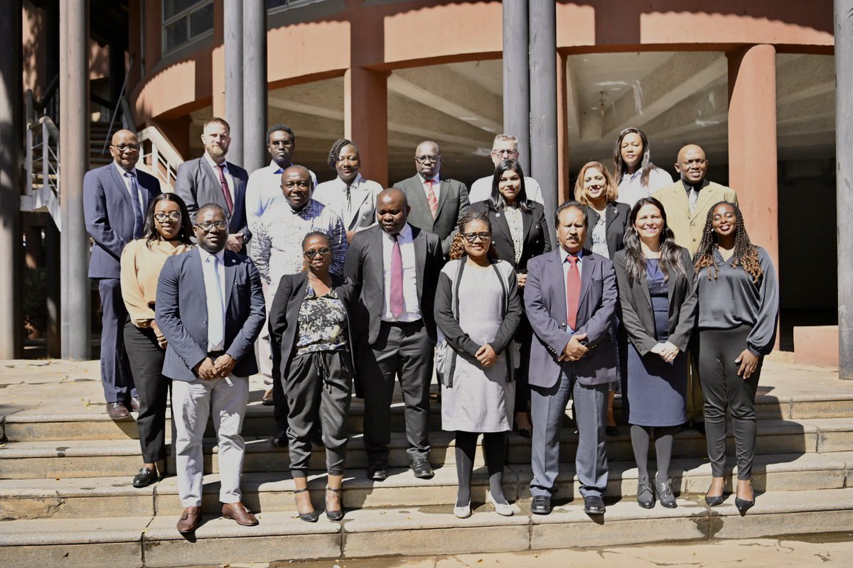 #SAMM Implementing UN partners paid a courtesy visit to @comesa_lusaka to strengthen partnership and engagement as well as discuss progress made in implementation of the #SAMMProject.