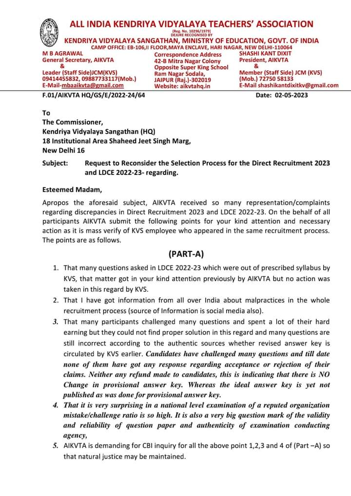 Shikhasha2314's tweet photo. @SwatiJaiHind @ArvindKejriwal @aajtak @ravishndtv @ndtv @PMOIndia @dpradhanbjp #KVS_librarian_scam #kvs_recruitment_scam https://t.co/wa5H1Q9TMC