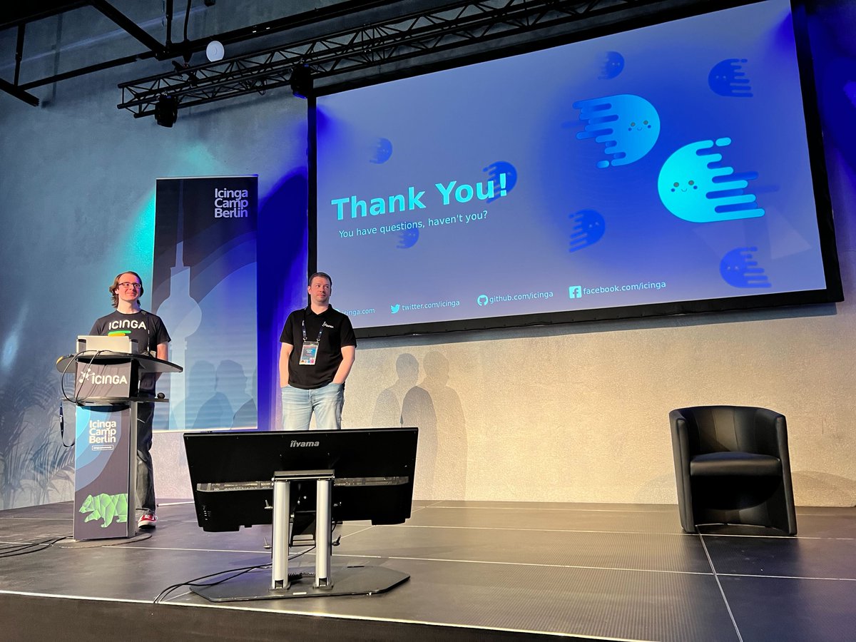 Here some impressions of last week's #icingacamp in Berlin. Thank you for the great event, networking and sharing experiences and knowledge!
#monitoring #opensource 
<a href="/icinga/">Icinga</a>