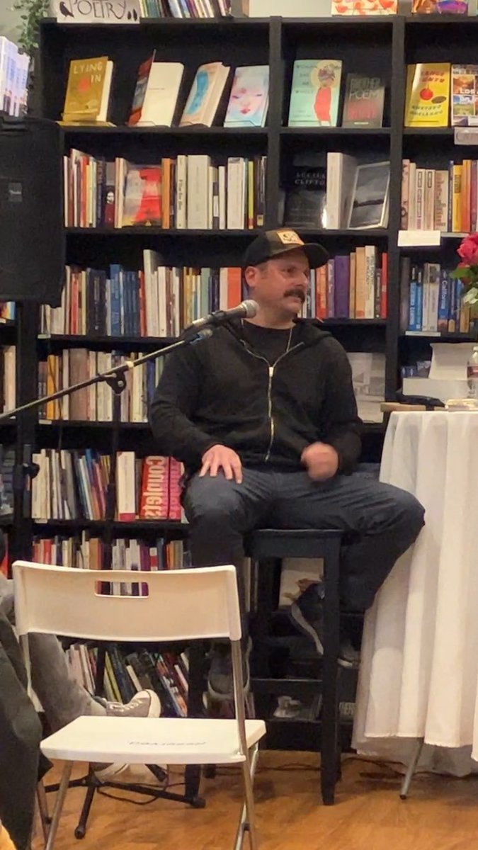 RodayRulez's tweet photo. PHOTOS: James Roday Rodriguez at @Cummingstime #AliceTheCat Book Release event. https://t.co/GHrzZV4KRy https://t.co/SXKQU4JrWB