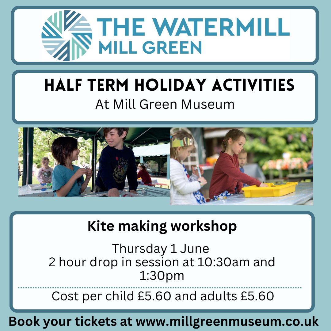 Create a Kite with us and learn to make it soar 🪁
Decorate it and show off your kite flying skills at your local park this summer ☀️