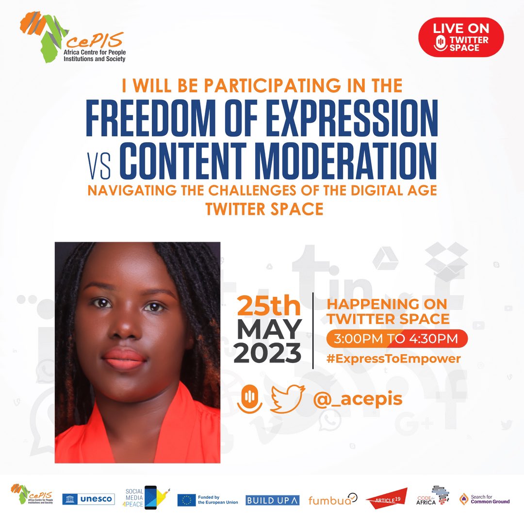 Happening tomorrow! I can’t wait to engage.
@_acepis and  #ExpressToEmpower