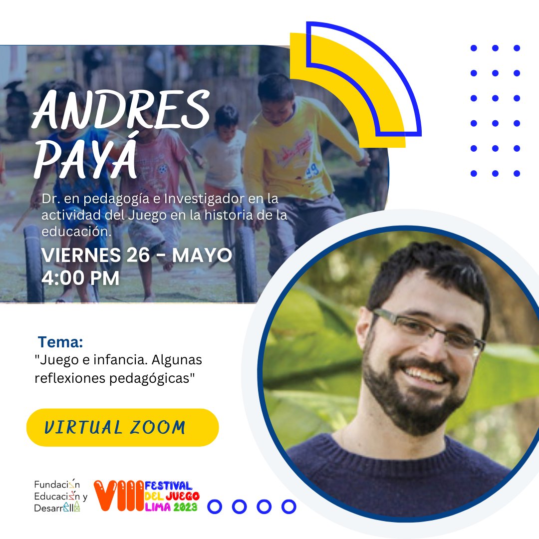 EducacionLima's tweet photo. Inscríbete aquí: 📷 https://t.co/UOFQhD6UiT
A través de: La plataforma ZOOM
Dirigido a: Maestras/os, ludotecarios, trabajadores sociales y estudiantes de Psicologia y Educación.
📷Evento completamente gratuito y certificado para las 100 primeras personas inscritas. https://t.co/uTGGaUat13