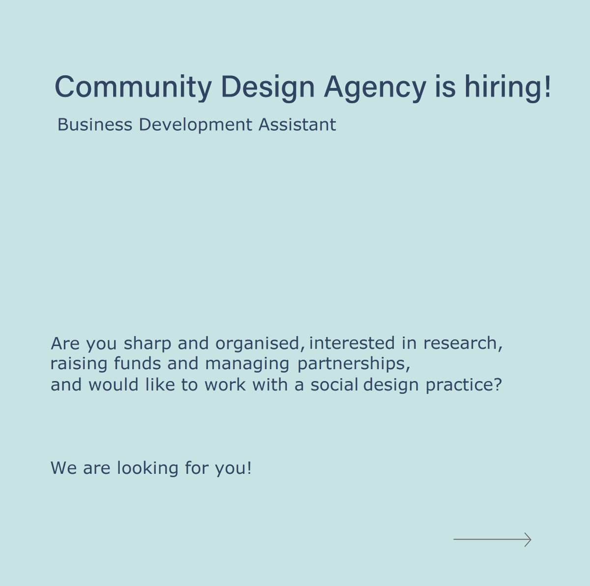 Community Design Agency tweet media