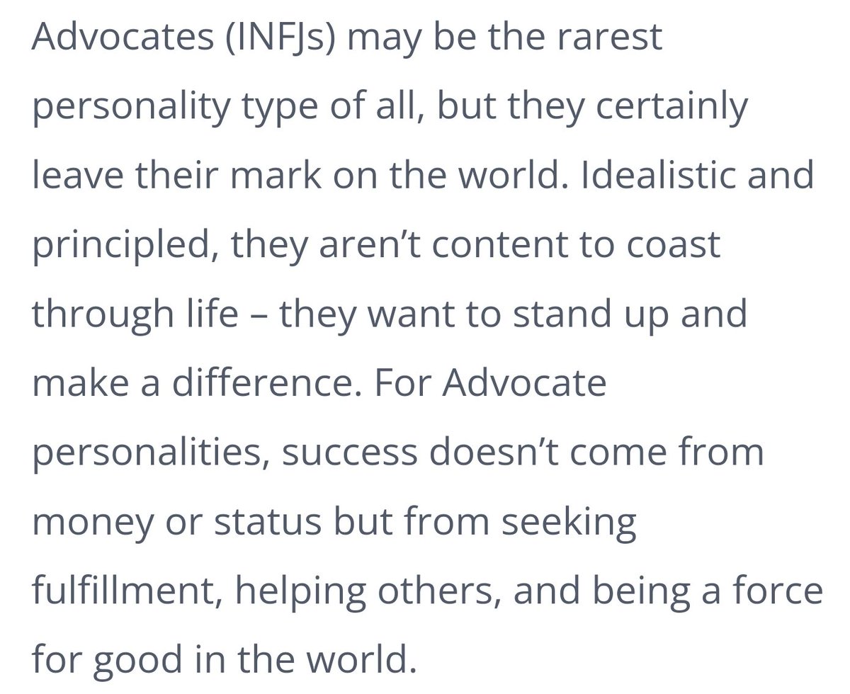 ceotim's tweet photo. @Jruffhouse Fellow #ADVOCATE #INFJA here 🙏🏾💯 🧠 huge shoutout to @natashalfawn again for sharing this link. Thank you https://t.co/h0zGS3NvPG