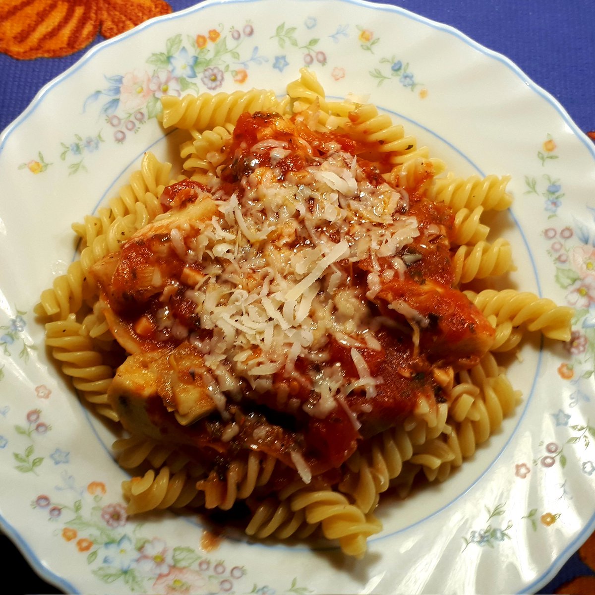 Today's lunch: Pasta Raphael. Recipe courtesy of The Silver Palate #returnoffoodtwitter