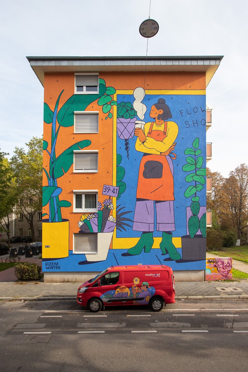 😱😱😱The artist of the Women Hackers Club @gzmwntr finished this mural in Mannheim a few months back!

Check out the complete work at her Behance portfolio:
behance.net/gallery/154344… 

#WomenInNFTs #PolygonNFTs #WomenHackersClub