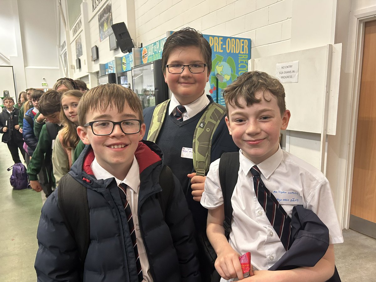 StJOHS's tweet photo. More happy P7 faces today @StJOHS https://t.co/vBBrZOb74G