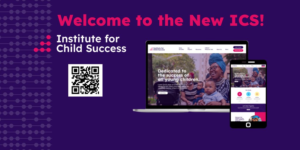 We are thrilled to share our new mission, look, & website that represents the expansion of the work we do, & reaffirms our approach of early childhood expertise with a human touch. bit.ly/ICSnewlook #announcement #newwebsite #missiondriven #earlychildhood