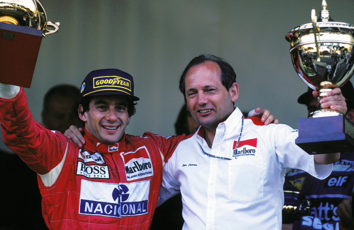 F1's tweet photo. The 1990's saw a decade of dominance for two of the greats 🤝

Both Senna and Schumacher picked up four victories on the streets of Monte Carlo🏆🏆🏆🏆

#MonacoGP #F1 https://t.co/1fITrYZBHs