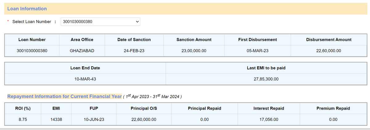 ajeet101191's tweet photo. @LIC_HFL Please see below EMI repaid interest. Why will I pay the repaid interest rate? Please answer? https://t.co/aiwsFv4VF1