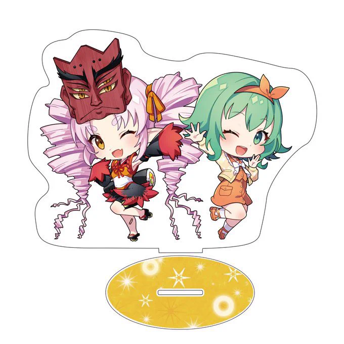 ちなみに………、分かりにくいので整理しておくと、今回のGUMIねーやんとのコラボグッズは、トークソフトver.のアクスタ(税込1,980円) 歌唱ソフトver.のハート型缶バッジ(税込550円)が、ウチのところでの頒布ξξ#GUMI #GUMIラジオ#ついなちゃん #ついなちゃんドゥルル祭 