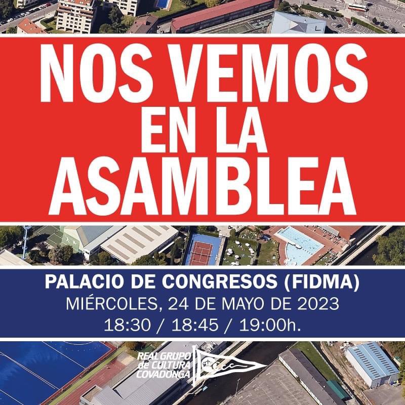 RGCC_Oficial's tweet photo. 🚨 NOTA INFORMATIVA ASAMBLEA EXTRAORDINARIA 🚨

El Grupo Informa ▶ Con motivo de la presencia hoy, día 24 de mayo de 2023, del Presidente del Gobierno de España en el recinto ferial Luis Adaro, se recuerda a todos los socios la necesidad y obligatoriedad de portar el Documento https://t.co/AE2FAbLqQc
