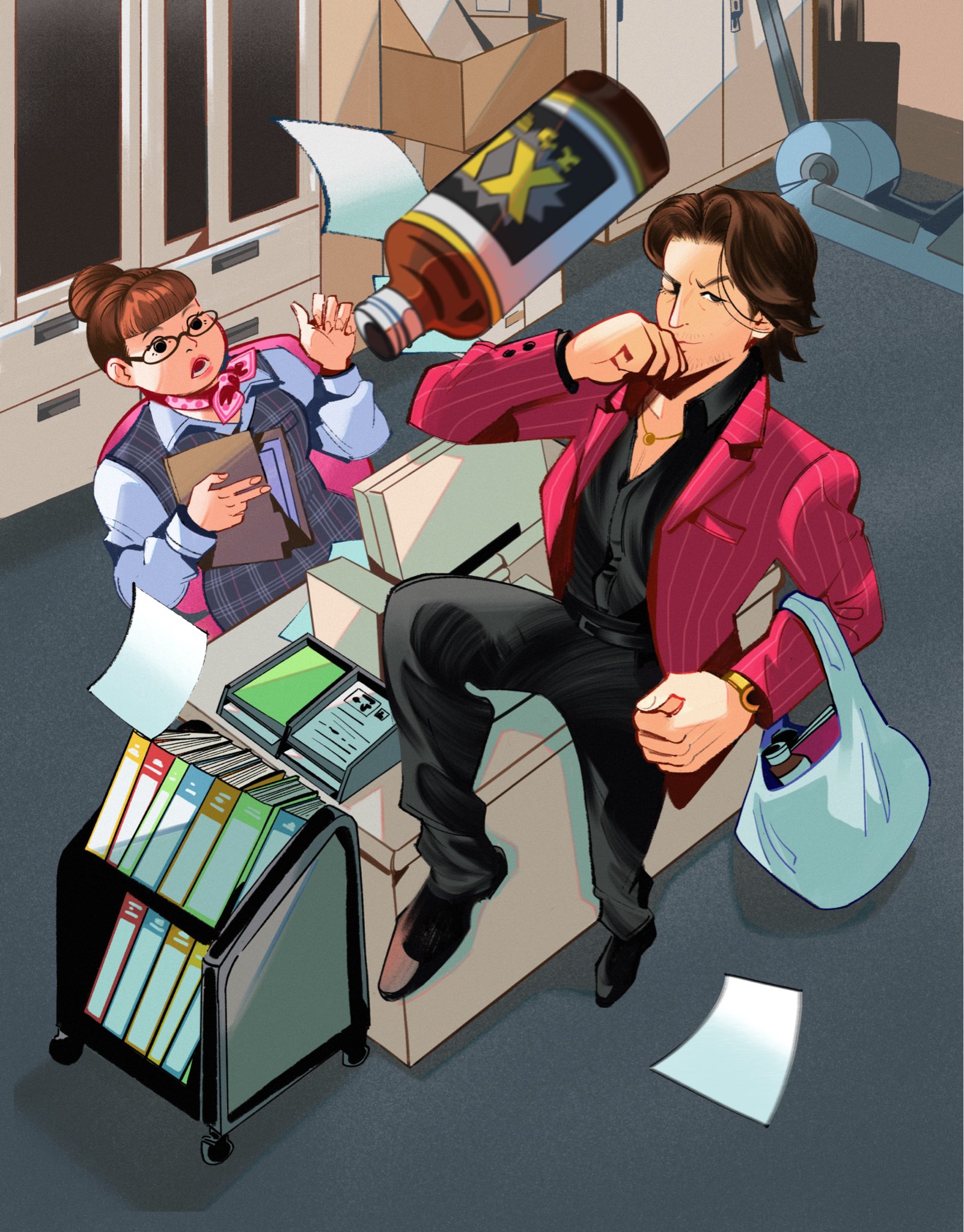 KICKBACK: an Akiyama fanzine ✨ LEFTOVER SALES OVER