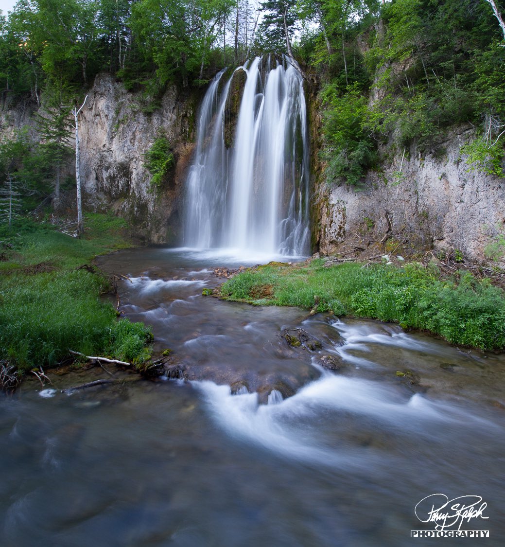 <a href="/SiKImagery/">SiK Imagery</a> #wetwednesday Spearfish Falls in Spearfish Canyon #southdakota #spearfishcanyon #canon