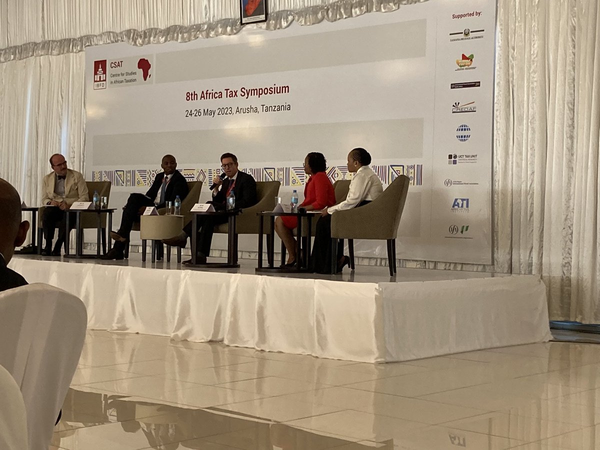 CraigInSA's tweet photo. @IBFD_on_Tax Session 3 chaired by @ProfJHattingh on Pillar 2 and African Tax Incentives with input from @OECDtax, @ATAFtax and representatives from SA and MNEs operating in Africa. #ATS2023 #AfricaTax https://t.co/amm81A06PQ