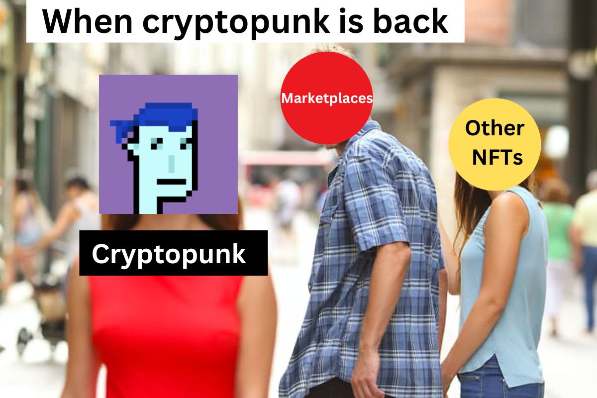 When Cryptopunk is back 😈
@BackCryptoWorld 
#NFTs #NFTCommunity #Memes #Web3projects
