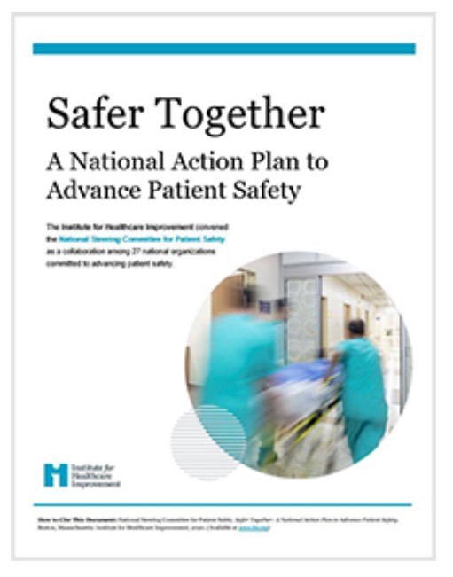 Jayendo's tweet photo. The Safer Together: A National Action Plan to Advance Patient Safety offers a helpful guide for your organization's #PtSafety journey https://t.co/trtbBX7N4L #IHICongress https://t.co/ADDfpLNlVZ