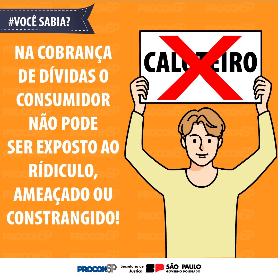 proconspoficial's tweet photo. O #fornecedor pode cobrar o #consumidor inadimplente. Mas deve fazer isso sem ameaças ou xingamentos, conforme estabelece o artigo 42 do Código de Defesa do Consumidor. https://t.co/lAENh2im8m